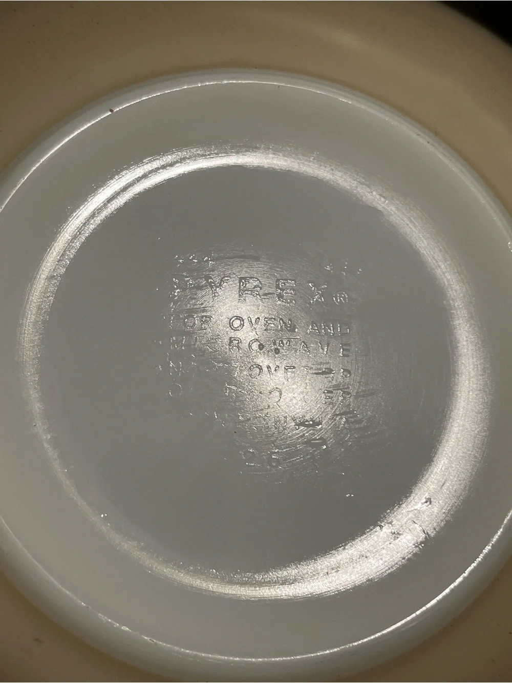 VTG Pyrex Forest Fancies Mushroom Mixing Bowl 444 Cinderella Large 4 Qt Handles
